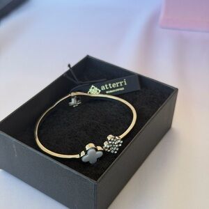 Atterri, Elegant Gold and White Bracelet by Afterglow